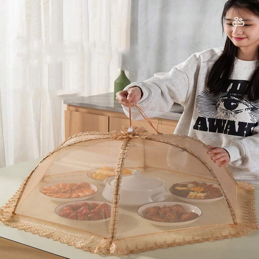 3 Coperture Anti Mosche Per Cibo Tokaneit - Ideali Per BBQ E Feste All'Aperto - Foto 10