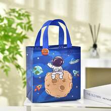 8 chiếc 23 * 22 * 11cm Túi quà tặng và mua sắm không dệt của phi hành gia vũ trụ - Nhiều màu - Xem 4
