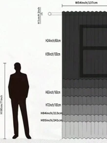 Bubaba 1 件套米色针织提花卧室窗帘，波西米亚风极简主义北欧风格条纹针织遮光窗帘，适用于卧室、餐厅、厨房、客厅、酒店、日常和节日装饰，四季使用 - 米色 - 查看 3