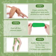 Parche Levantador Muscular de 30/90 unidades, etiqueta adhesiva para cuidado corporal - Verde - Ver 4