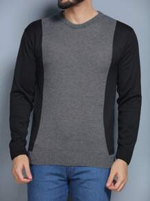 Men Sweaters - Gris Oscuro - Ver 4
