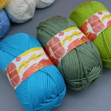 Hilo de lana seleccionado manualmente Lirisnly, 100% acrílico con brillo, colores brillantes, suave para la piel, transpirable y cómodo, ideal para tejer bufandas, sombreros, suéteres, abrigos y manualidades DIY.