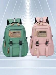 Women Fashion Backpacks - màu xanh lá - Xem 2