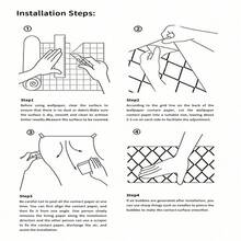 防水大理石紋接觸紙黑白灰色壁紙，剝離式高光澤大理石自粘接觸紙，適用於檯面、廚房櫥櫃、浴室裝飾 - 彩色 - 查看 11