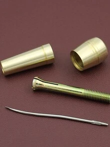 Set de 3 piezas que incluye Aguja de coser para zapatos de lona y, kit de herramientas de reparación de artesanía