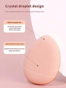 6pcs/10pcs Finger Puff Mini Cushion Powder Puff Makeup Sponge, Dry & Wet Dual-Use Foundation, Non-Absorbent,Cheap,Stocking Stuffers,Makeup,Makeup Tools,Cheap Stuff,Gifts,Gifts For Women,Christmas Gifts - Multicolor - View 7