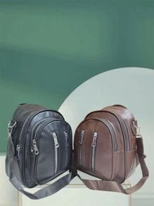 Women Fashion Backpacks - 黑色 - 查看 4