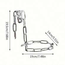 1pc Creative Wine Rack Display Stand Metal Chain Bar And Restaurant Home Kitchen Decoration Ornament 7.6*9.4 Inches, For Kitchen - Multicolor - View 8