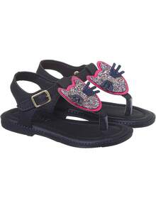 My ToT Kids Flat Sandals - 玫紅色 - 查看 6