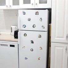 50入組獨角獸防水DIY創意貼紙玩具，可用於筆記本電腦移動智能手機手機殼吉他桌面杯子旅遊摩托車汽車配件貼紙 - 彩色 - 查看 4