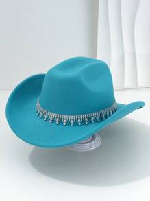 1 chiếc Unisex Tông Màu Bạc 3D Kính Râm Trang Trí Hình Mắt Mũ Thắt Lưng, Mũ Schiaparelli Bachelorette Party, Mũ Quà Tặng KJ Hài Hước Mới Lạ Mũ rộng vành, Thẩm mỹ đẳng cấp, Thích hợp cho các Sự kiện theo chủ đề phương Tây, Tiệc tùng, Tiệc đính hôn, Nhập vai, Lễ tốt nghiệp, Tiệc hóa trang, Lễ Hội, Đám Cưới, Sinh Nhật, Lễ Hội Âm Nhạc Đội Mũ Cao Bồi - Nhiều màu - Xem 29