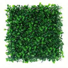 1PC, 25*25 Milan Grass, Artificial Plant Background Wall, Real Touch, Lawn Party Courtyard Decoration, Suitable For Wedding Garden Balcony