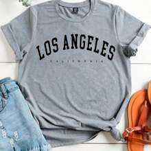 Women T-Shirts - 灰色 - 查看 1