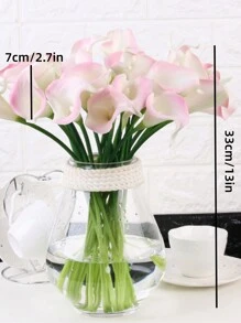 人工荷花家居裝飾 - 淡紫色 - 查看 2