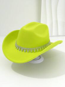 1 chiếc Unisex Tông Màu Bạc 3D Kính Râm Trang Trí Hình Mắt Mũ Thắt Lưng, Mũ Schiaparelli Bachelorette Party, Mũ Quà Tặng KJ Hài Hước Mới Lạ Mũ rộng vành, Thẩm mỹ đẳng cấp, Thích hợp cho các Sự kiện theo chủ đề phương Tây, Tiệc tùng, Tiệc đính hôn, Nhập vai, Lễ tốt nghiệp, Tiệc hóa trang, Lễ Hội, Đám Cưới, Sinh Nhật, Lễ Hội Âm Nhạc Đội Mũ Cao Bồi - Nhiều màu - Xem 31