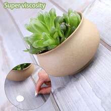 600pcs Double-Sided Adhesive Tape, Transparent Odorless Double-Sided Tape For Couplets, Balloons, Car Decor, Suitable For Wedding Supplies, Home Goods, Multi-Purpose Strong Adhesive - White - View 4