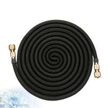 Flexible Garden Hose Expandable Water Hose Flexible Hose Flexible 7.5-30m /(25ft/50ft/75ft/100) Black European Standard Garden Latex High Pressure Car Wash Water Gun Garden Telescopic Water Pipe - Black - View 10