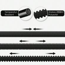 Flexible Garden Hose Expandable Water Hose Flexible Hose Flexible 7.5-30m /(25ft/50ft/75ft/100) Black European Standard Garden Latex High Pressure Car Wash Water Gun Garden Telescopic Water Pipe - Black - View 9
