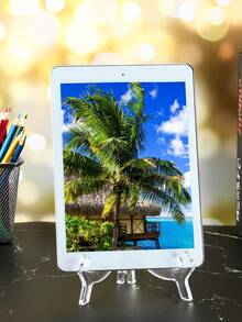 Acrylic Easel Stand, Display Stand, Plate Stands For Display, Photo Holder Picture Frame Book Stand - Clear - View 4