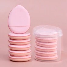 6pcs/10pcs Finger Puff Mini Cushion Powder Puff Makeup Sponge, Dry & Wet Dual-Use Foundation, Non-Absorbent,Cheap,Stocking Stuffers,Makeup,Makeup Tools,Cheap Stuff,Gifts,Gifts For Women,Christmas Gifts - Multicolor - View 21