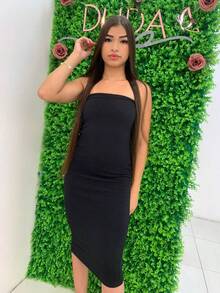 Women Dresses - 黑色 - 查看 1