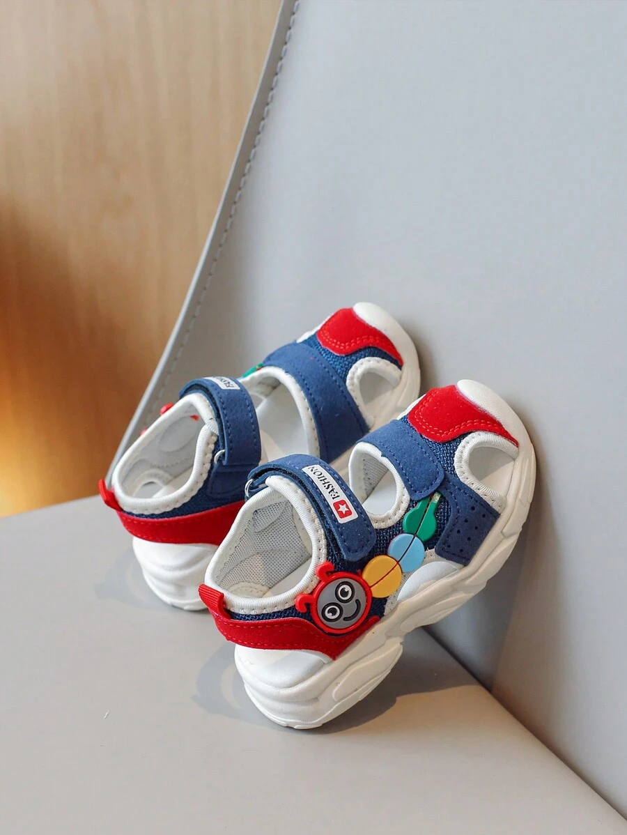 1 Pair 2025 New Boys Sports Sandals, Soft Sole Anti-Slip Summer Essential