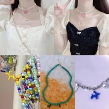 10入組混色3D氣球狗金屬吊墜手工耳環，適用於珠寶製作DIY手鍊項鍊配飾 - 彩色 - 查看 5