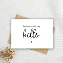 Tarjeta de foto del escaneo del embarazo. Alguien quiere decir hola Tarjeta de anuncio de embarazo, tarjeta de anuncio de embarazo, tarjeta de foto del escaneo del embarazo, tarjeta de revelación de embarazo, sorpresa familiar de embarazo - Blanco - Ver 5