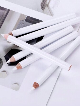 5pcs/10pcs White Tailor's Chalk Sewing Tool, White Pencil Cutting Supplies Back To School,Back To School,School Supplies
