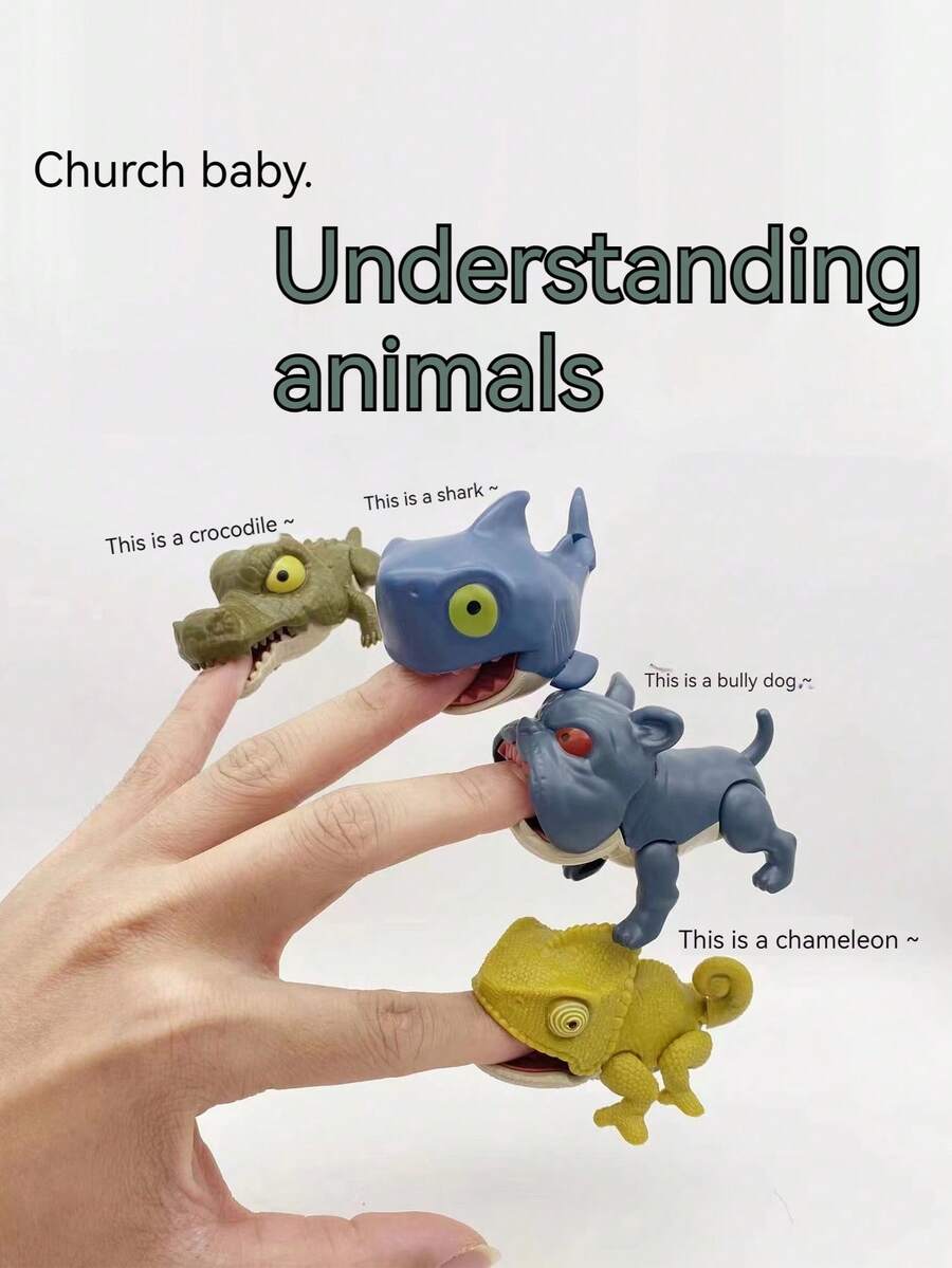 儿童迷你咬手恐龙玩具 新奇模型玩具 创意书桌摆件 儿童生日礼物 - 儿童节 / / / 圣诞节礼物 房间装饰