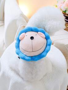 1pc Pet Backpack For Small Dogs Like Toy Poodle, Chihuahua - Blue - Blue - View 2