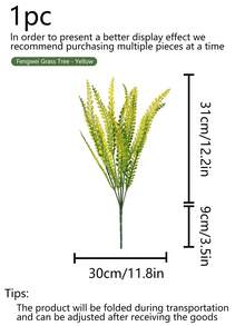 1入組春季人工鳳凰樹-適用於室內外家庭花園植物裝飾，酒店餐廳桌子窗戶浴室花瓶插花植物裝飾(不包括花瓶)