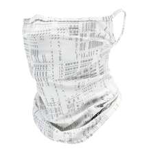 1入夏季冷卻頸圍，可防曬戶外活動，防風防沙迷彩口罩，快乾透氣帶耳夾防曬罩 - 彩色 - 查看 4