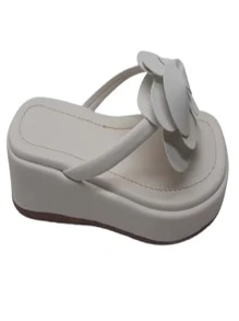 Women Platforms & Wedge Sandals - White - View 5