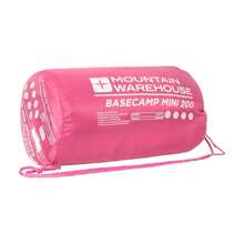 Mountain Warehouse Basecamp 200 Mini Summer Sleeping Bag (Pink) - Pink - View 4