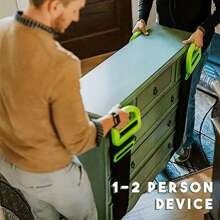 1入組家具、盒子、床墊、建材和重物調節升降帶，最大承重能力為600磅