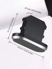 2 cái/bộ, Dây đeo chéo nylon đa năng 1,5 mét Dây buộc điện thoại Dây đeo điện thoại di động, Đi kèm với một phích cắm chống bụi, Dây buộc điện thoại đeo chéo nylon Patch Dây đeo điện thoại di động, Dây treo điện thoại di động, Dây treo cổ có thể được chéo, lùi, có thể thu vào Và có thể điều chỉnh.Với 1 phích cắm chống bụi điện thoại cho bộ lỗ sạc điện thoại Hợp kim nhôm Cổng sạc chống bụi Nắp đậy phụ kiện phích cắm bảo vệ (Đen) - màu đen - Xem 9
