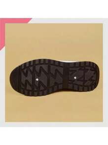 Tenis Tejido Knit Mujer Malla Transpirable Plataforma Suave, Zapatillas Casual con Logo H Decorativo, Suela Antideslizante Cómodas para caminatas, compras y uso diario todo el año - Gris Oscuro - Ver 8