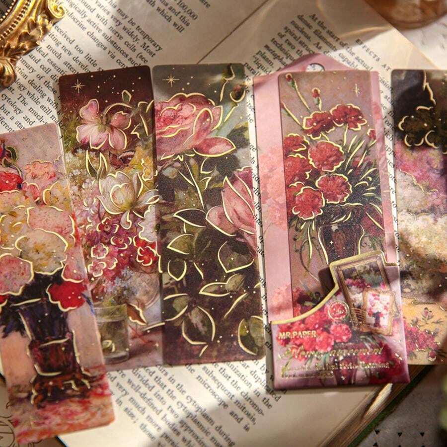 Segnalibri Nappe Sourcing Map - 8 Pezzi Setosi Multicolore