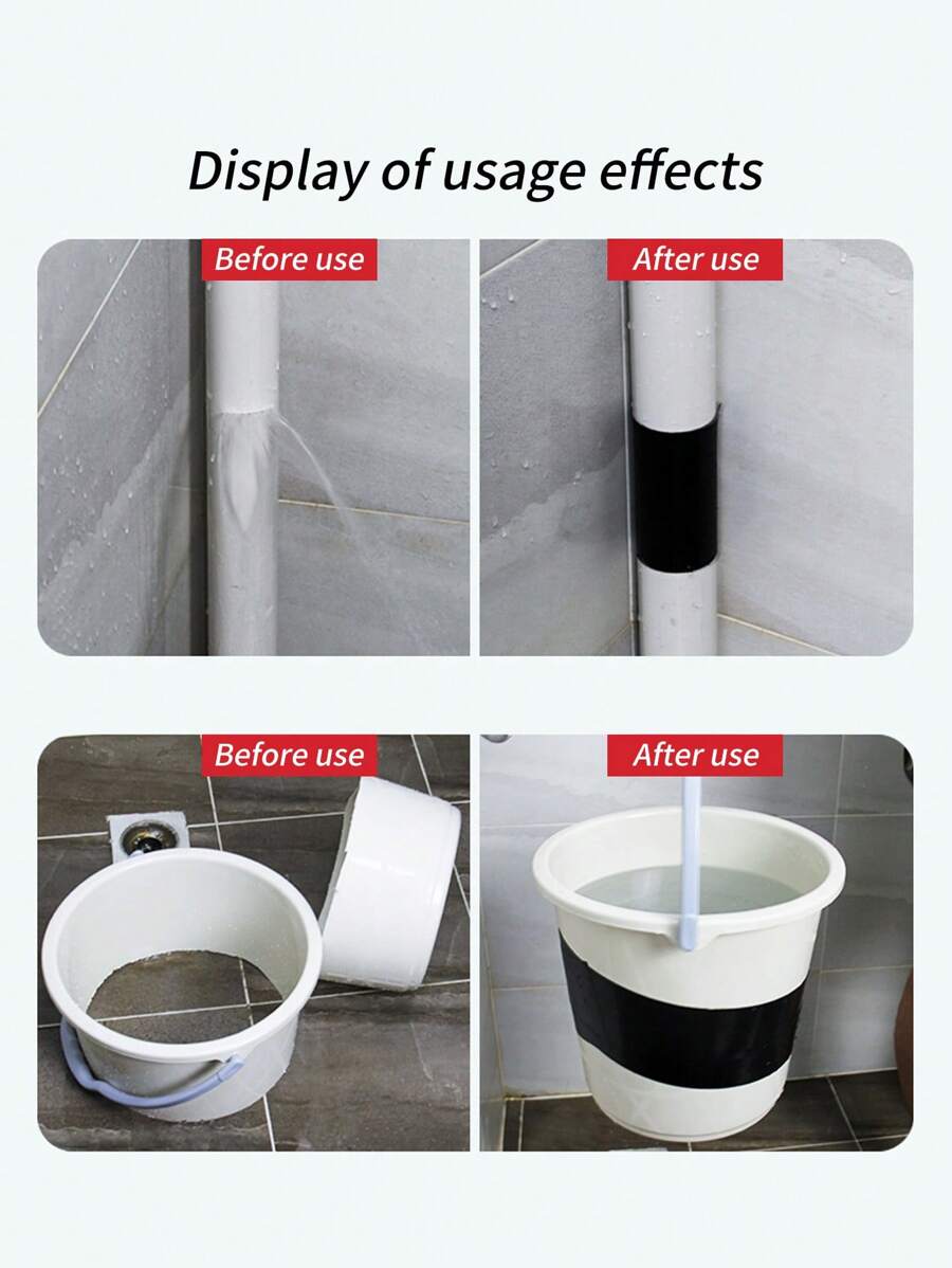 Flex Tape, Thick Flexible Rubberized Waterproof Tape Seal And Patch