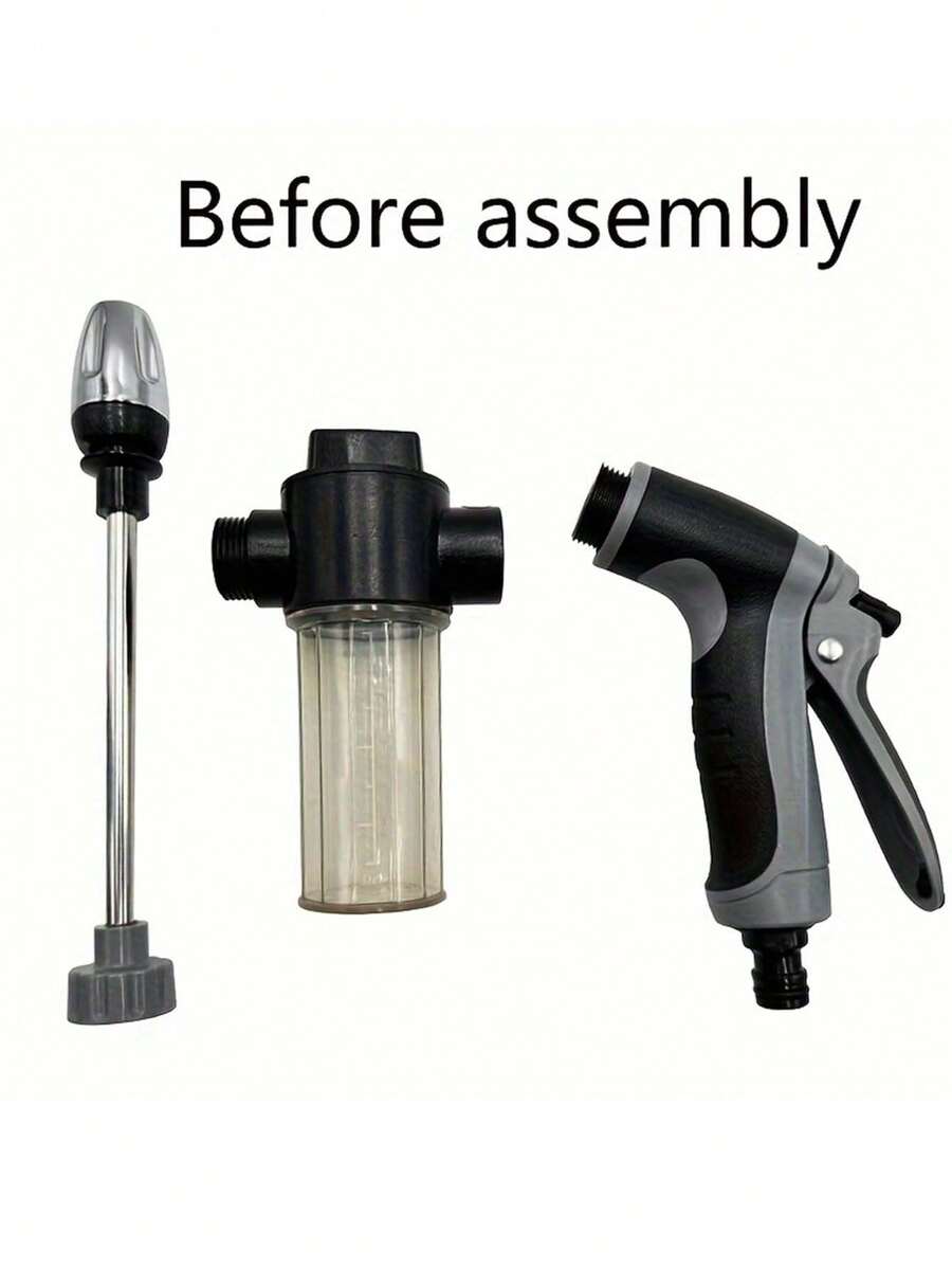 1 Piece Portable High Pressure Water Gun, Car Washing Machine Garden