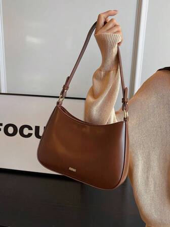 Women's Fashionable And Minimalist Elegant Underarm Bag Crossbody Bag Can Hold Mobile Phone