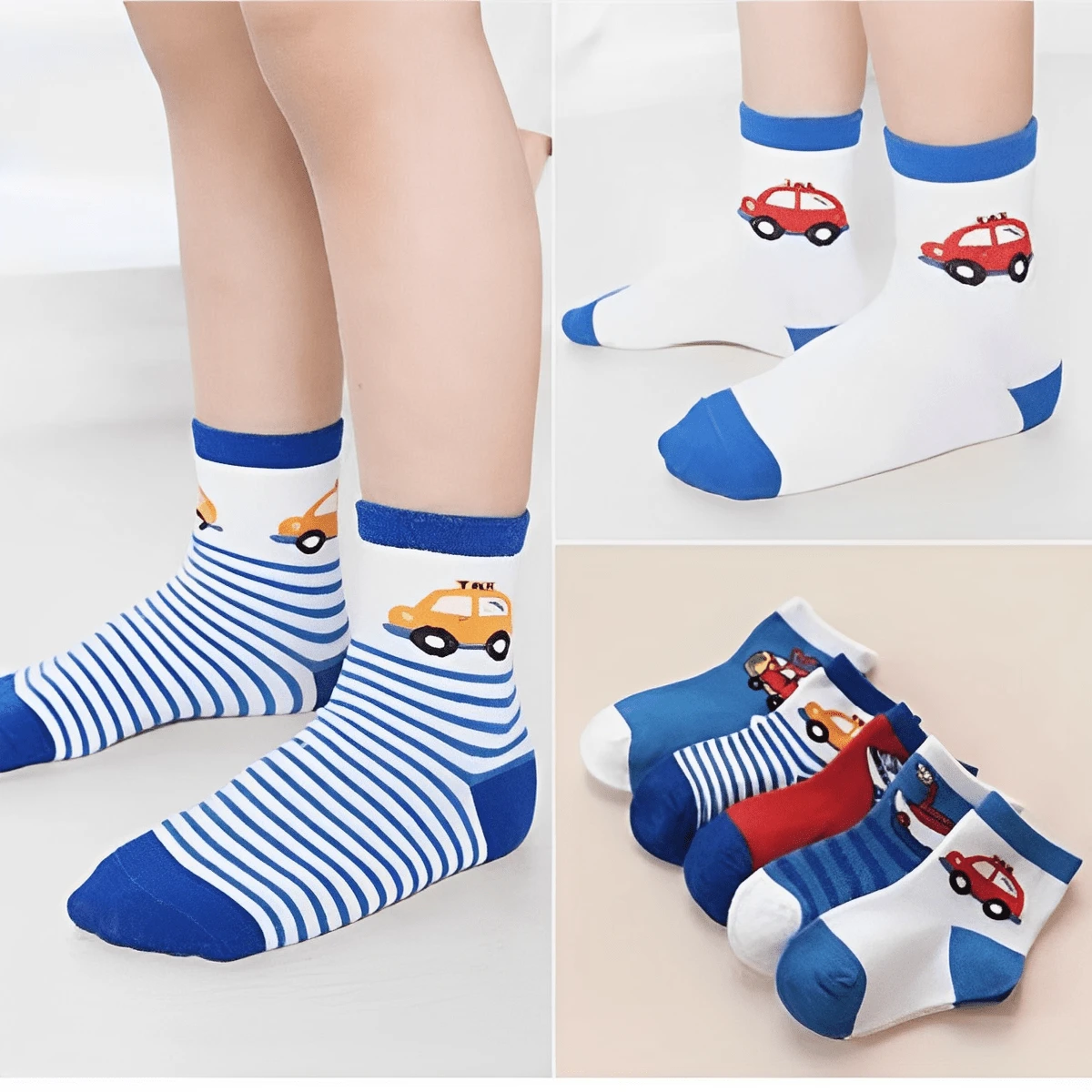 Baby & Kids Socks - 淺藍色 - 查看 1