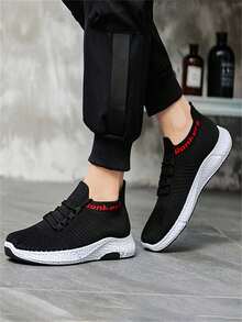 Womens Minimalist Running Shoes. Womens Running Fabrics Lace Up Sports Avant Garde.Womens Fashion Sneakers Sports Style Four Seasons Outdoor Casual Sneakers. Casual Outdoor Casual Sneakers, Casual Casual Casual Sneakers. - Negro - Ver 2