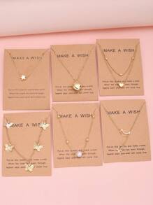 1-10pcs/Set Fashionable Minimalist Colorful Butterfly Y2K Pendant Necklace Suit For Men & Women, Suitable For Holiday, Party, Date, Gift, Daily Wear