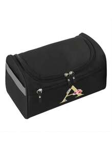 Personalize sua Bolsa Exclusiva de Artigos de Toalete, Bolsa de Armazenamento Portátil de Zíper para Maquiagem, Bolsa de Cosméticos à Prova d'Água de Alta Capacidade, Bolsa Portátil para Maquiagem com Separação Seca e Úmida, Bolsa de Viagem Multifuncional para Viagens de Negócios para Banheiro, Viagem, Faculdade, Dormitório, Praia, Verão, Portátil, Multifuncional Feminina, Multifunção, para Aniversários, para Negócios/Deslocamento/Trabalho/Escritório