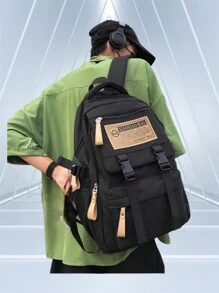 Women Fashion Backpacks - 黑色 - 查看 7