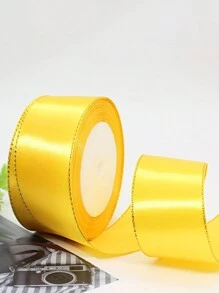 25 Yards Satin Ribbon Roll - Vibrant Single-Sided Satin Ribbon, Suitable For Gift Wrapping, Holiday Decorations, And Hair Accessory Making - Multicolor - View 9