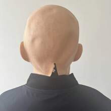 One Halloween Realistic 3D Latex Head Mask Of Breaking Bad Angry Old Man Cosplay Costume - Yellow - View 5