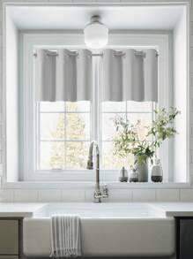 Estelar Textiler 1 tấm rèm cản sáng màu xanh lục lam, dài 63-84 inch, rèm cách nhiệt cản sáng, thích hợp cho phòng ngủ. - Màu Xám nhạt - Xem 12